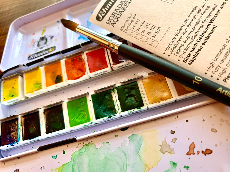 Best Watercolors for Line and Wash